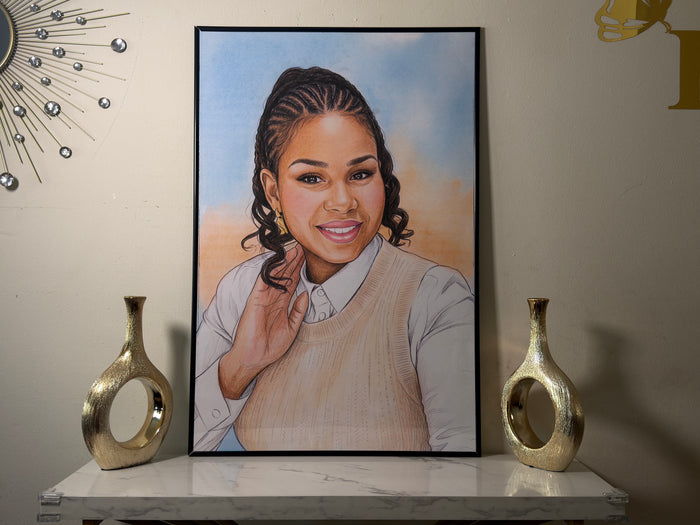 Fine art drawing