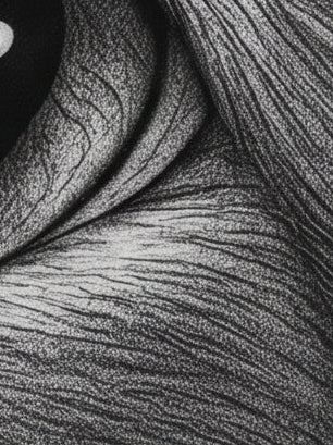 Cat & Butterfly – Realistic Black and White Pencil Art
